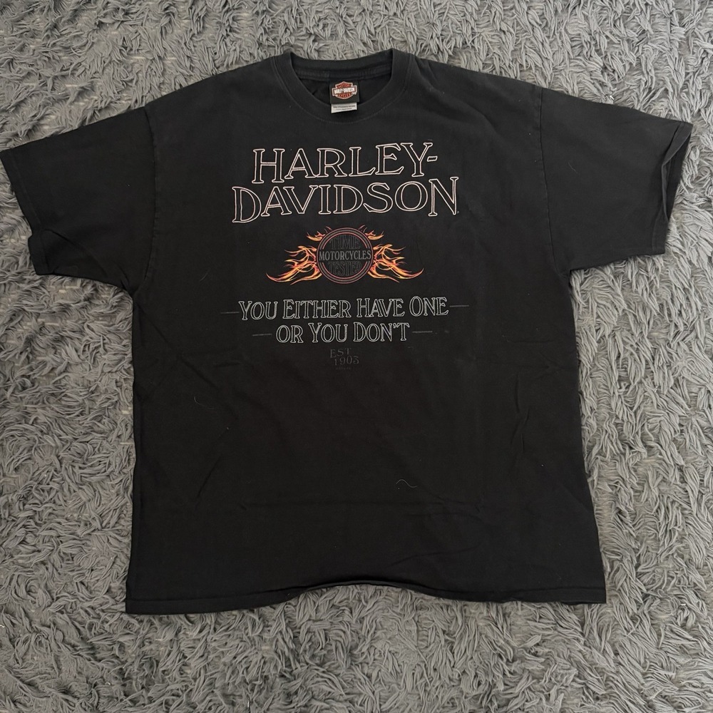 Vintage Harley Davidson Have One Or Don't Shirt Men's Size Xl Biker Chopper